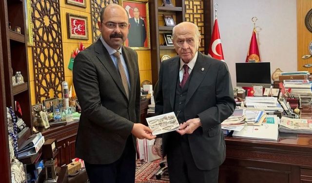 Tosya'dan Ankara'ya önemli ziyaret! Bahçeli'ye özel davet!