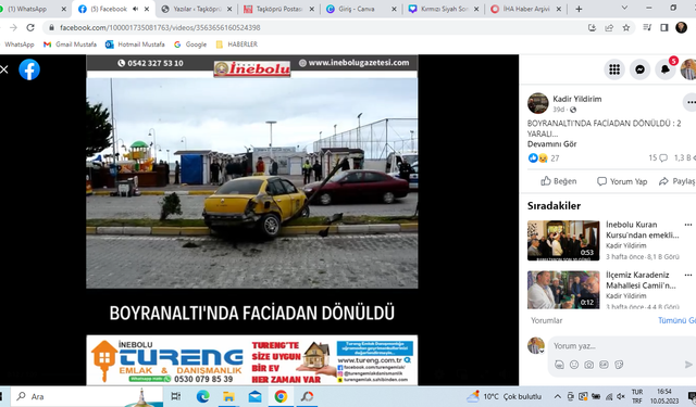 Faciadan dönüldü..!
