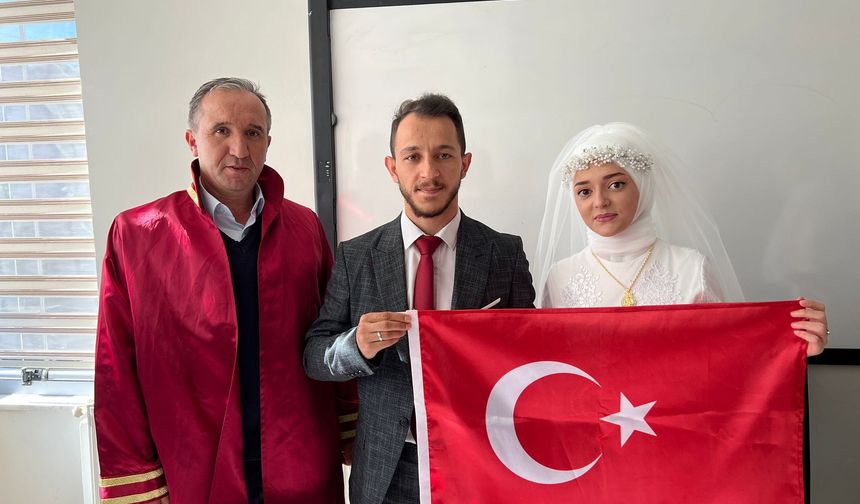 Ada ile Ali Rıza dünya evine girdi