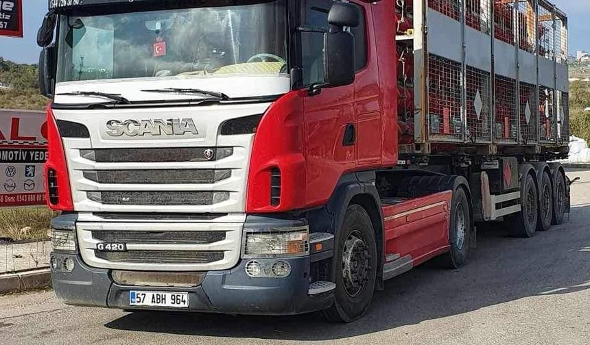 Kastamonu'nun o ilçesine doğalgaz taşıyan ilk araç yolda!