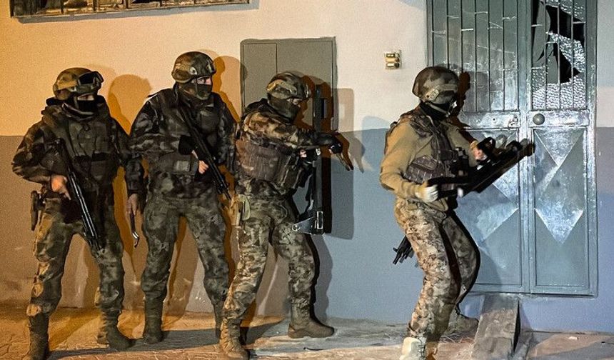 Kastamonu Merkezli Kafes Operasyonu: 63 şüpheli yakalandı