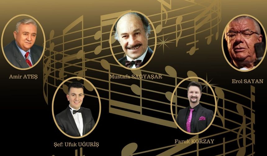 Türk Sanat Müziğinin usta isimlerinden konser