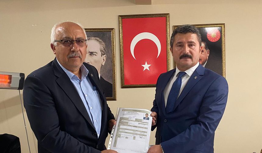 Ayvacı, Aday Adaylığı Başvurusunda Bulundu