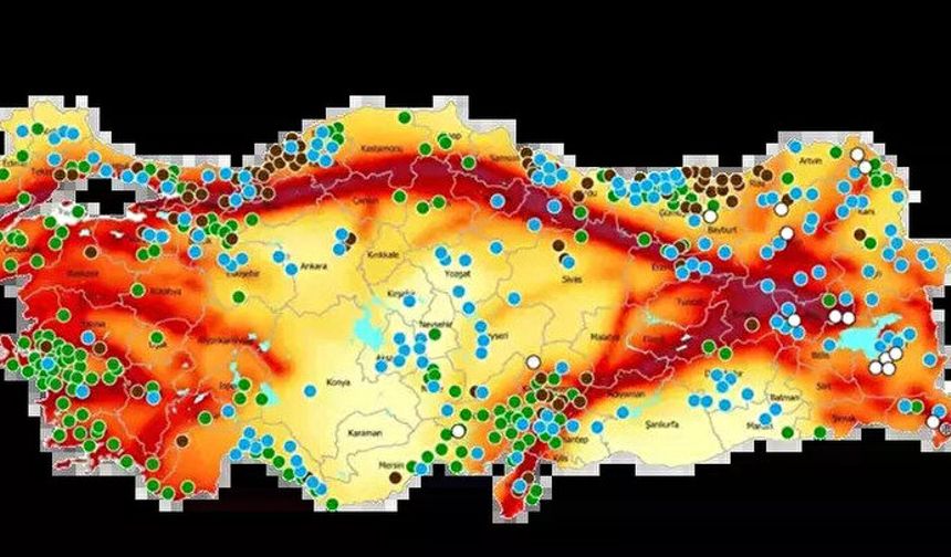MTA haritayı güncelledi: İşte Kastamonu'nun deprem haritası..!