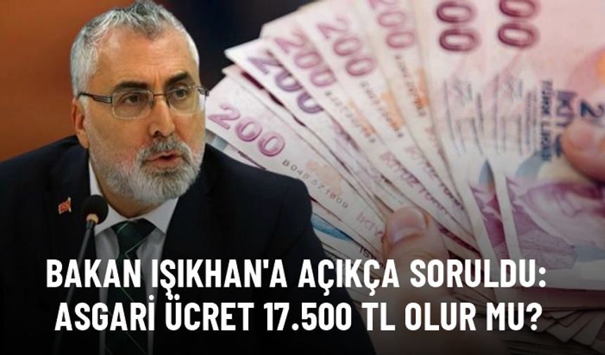Asgari ücret 17.500 lira Olacak Mı ?