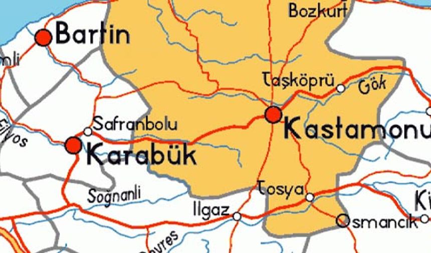 Kastamonu'da diri fay var mı? Evimin altından fay hattı geçiyor mu? MTA 2025 haritasını yayınladı