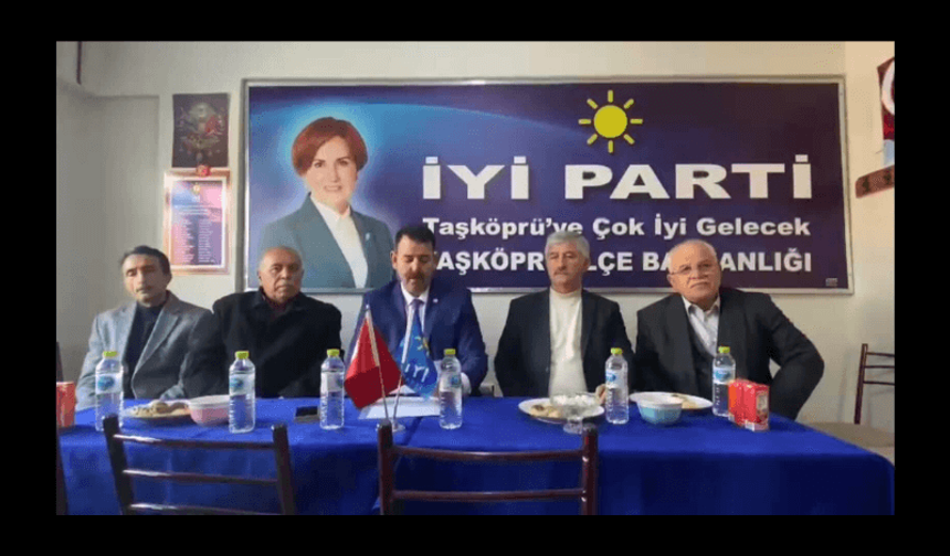 İYİ Parti Taşköprü Belediye Başkan Adayı Güner: “İyilik İçin İyilikle Gir"