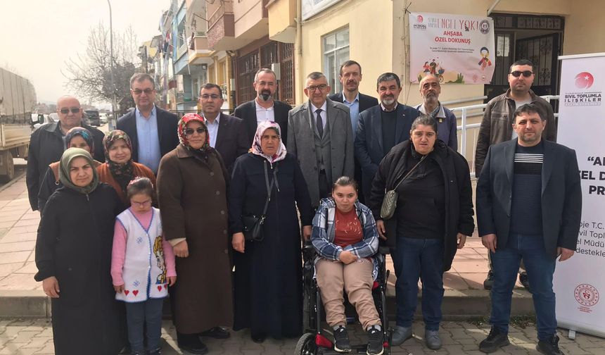 Başkan adayı Yüksel, Taşköprü'de engelli vatandaşlar ve aileleriyle buluştu!