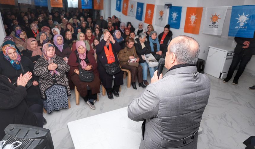 Hüseyin Arslan, Taşköprü'nün Tabakhane Mahallesi'nde vatandaşlarla buluştu!