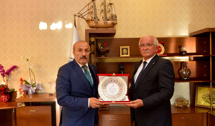 Seven'den Taşköprü Belediye Başkanı Arslan'a ziyaret