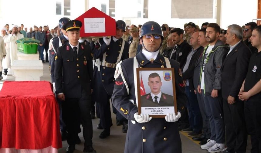 Kastamonu'da hayatını kaybeden uzman çavuşa Gaziantep'te son görev