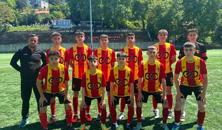 Taşköprüspor U15, final maçını kaybetti!