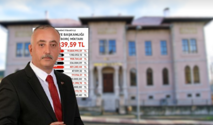 Kastamonu'da yeni ilçe belediye başkanı borçları açıkladı: Bilanço ağır!