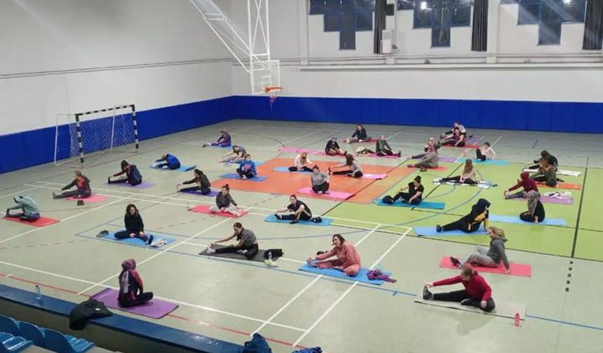 Kastamonu'nun o ilçesinde kadınlar pilates eğitimine başladı