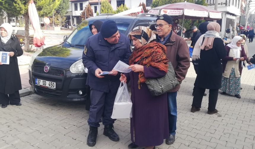 Hanönü'de 'kadın' standı açıldı