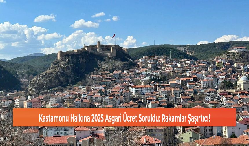 Kastamonu Halkına 2025 Asgari Ücret Soruldu: Rakamlar Şaşırtıcı!