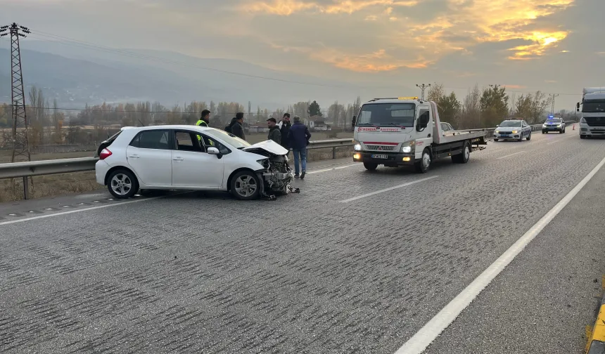 Kastamonu’da trafik kazası: 1 yaralı!