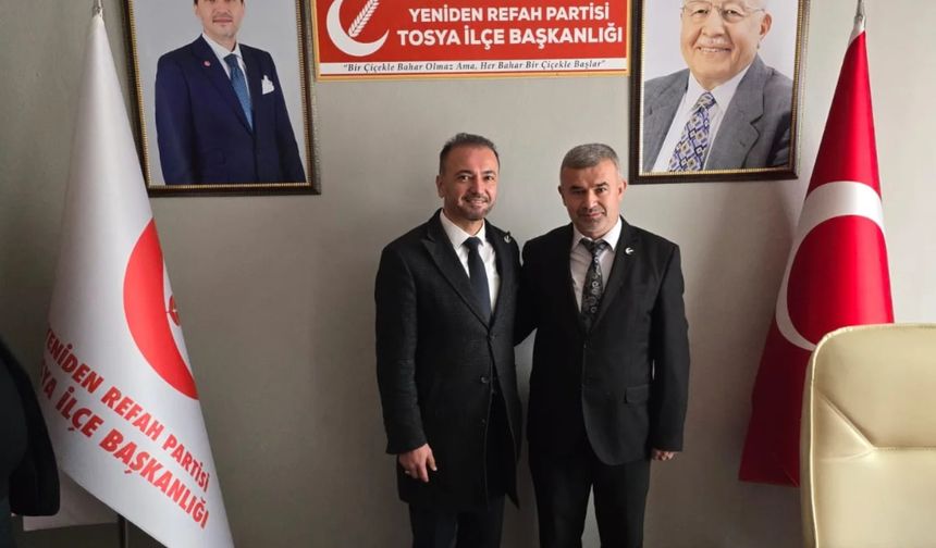 Yeniden Refah Partisi Tosya İlçe Başkanı belli oldu