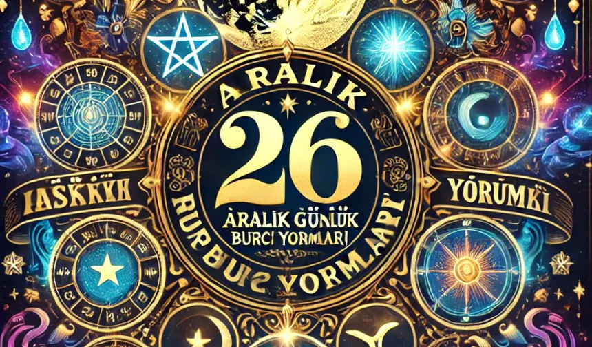 26 Aralık Günlük Burç Yorumları