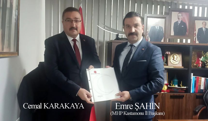 Kastamonu'nun o ilçesinde MHP ilçe başkanı değişti