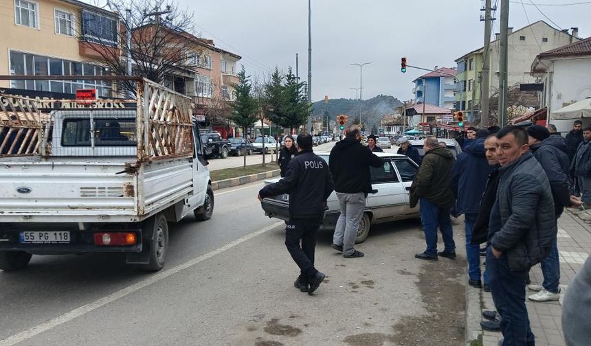 Hanönü'de trafik kazası!