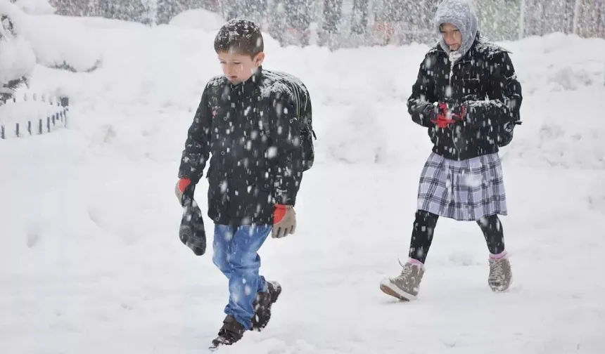 Kastamonu'da 6 ilçede okullar tatil edildi