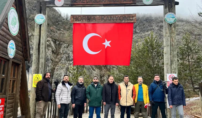 TRT Türk ekibi, Kastamonu'da “Kalbimdeki Türkiye” programını çekti