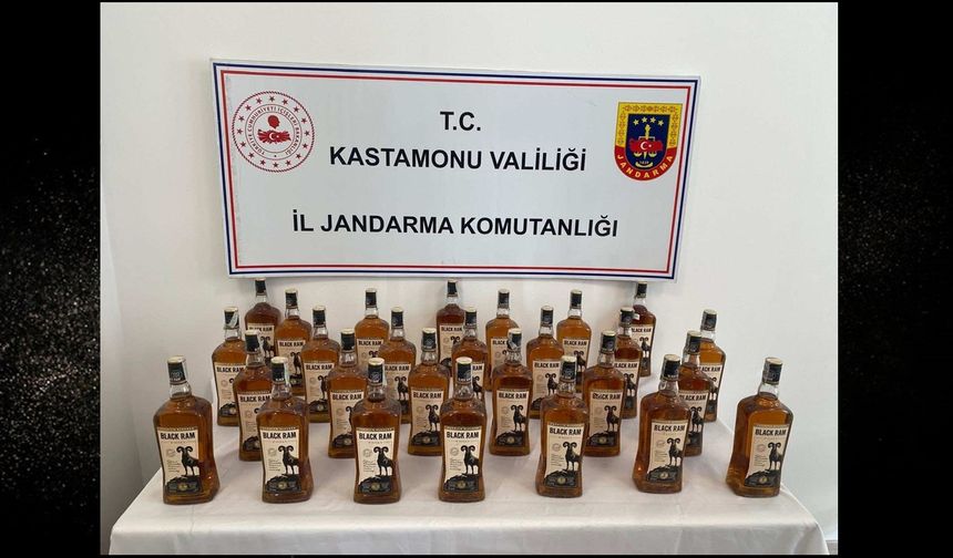 Kastamonu'da jandarmadan operasyon: Evinde kaçağını yaptı!