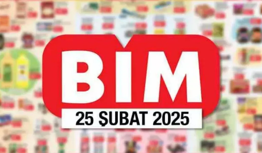 BİM 25 Şubat 2025 aktüel kataloğu yarın satışta! Bu Salı BİM’de neler var?