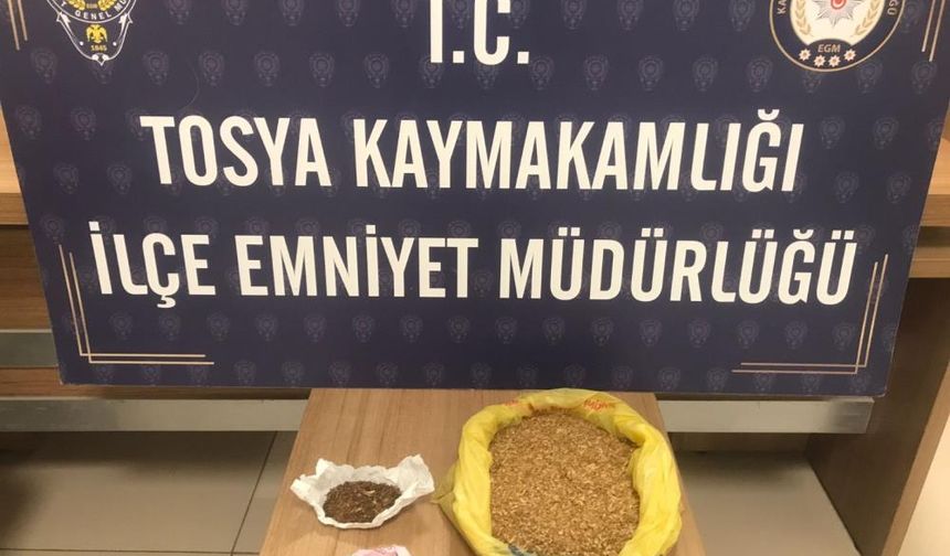 Kastamonu’da yasaklı maddeyle yakalanan 3 kişi gözaltına alındı