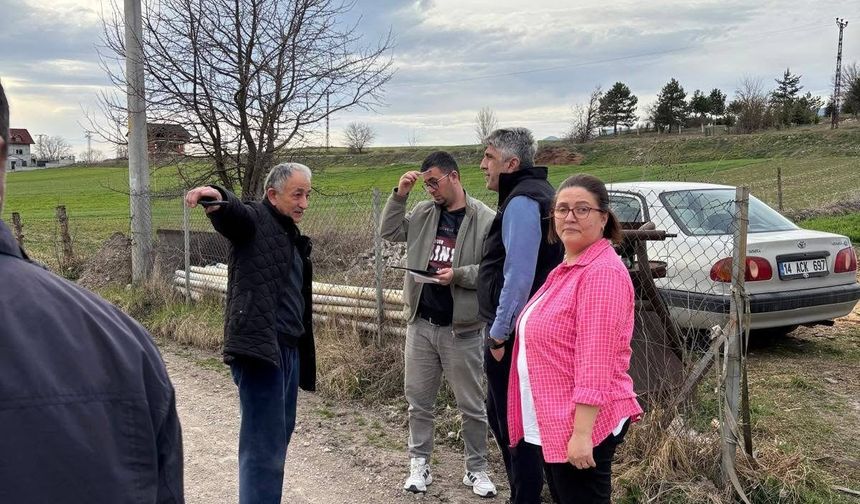 4 köyün bozuk yolu ve içme suyu sıkıntısı giderilecek