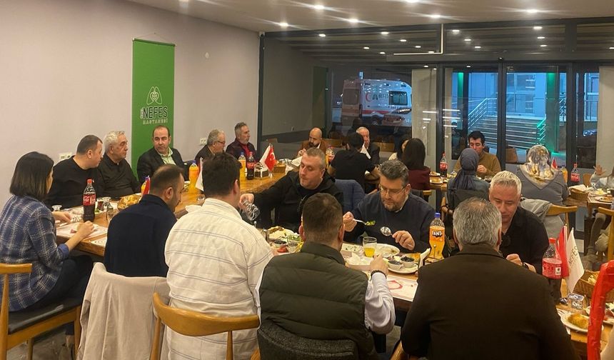 Kastamonu Özel Nefes Hastanesi'nden basın mensuplarıyla geleneksel iftar