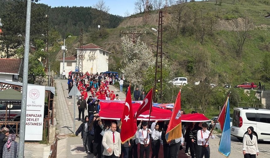 23 Nisan coşkusu Kastamonu'nun ilçesini sardı!