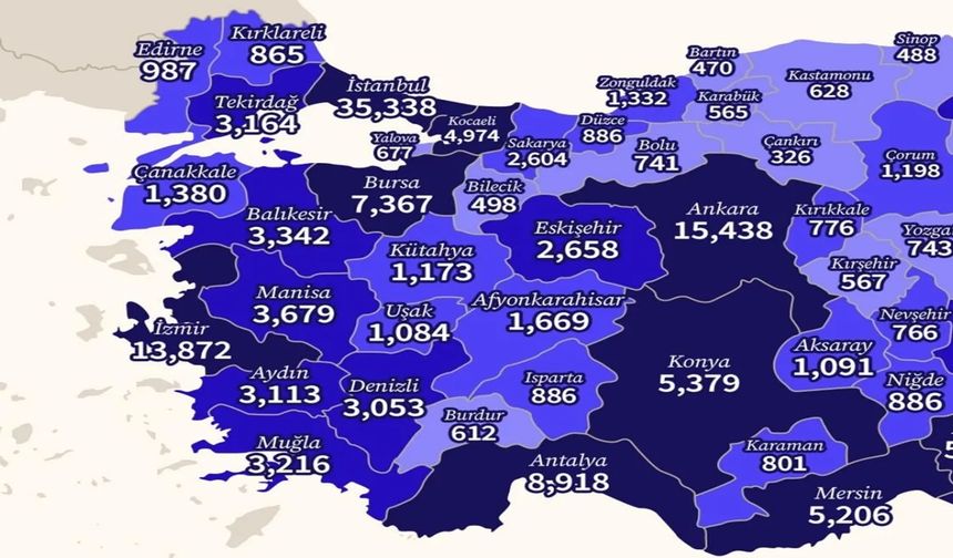 Kastamonu, Zonguldak, Düzce, Bolu, Bartın ve Karabük’te vahim rakamlar!