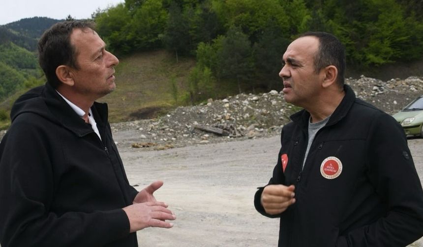 Kastamonu İl Özel İdaresi'nden Taşköprü ve Çatalzeytin’e Altyapı Denetimi