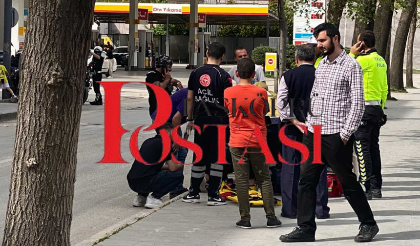 Kastamonu'da feci kaza! Motosiklet kadına çarptı: 1 yaralı var!