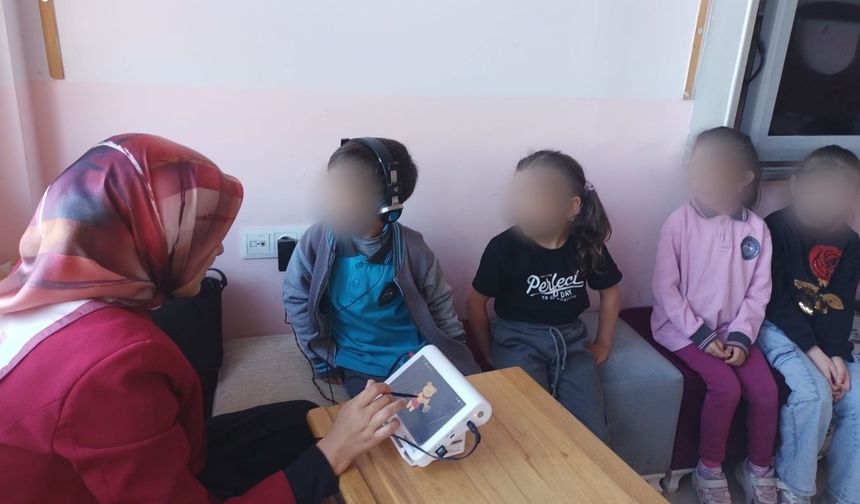 Taşköprü’de İlkokul Öğrencilerine İşitme Taraması Yapıldı