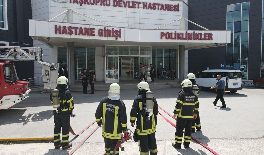 Taşköprü'de sirenler art arda çaldı!