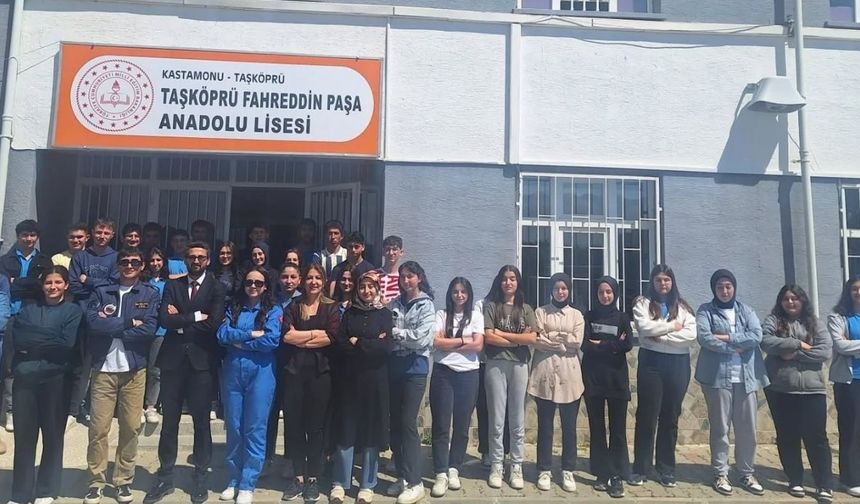 Türk Hava Kurumu’nun 100. Yılında Taşköprü’de Gençlere İlham Veren Ziyaret
