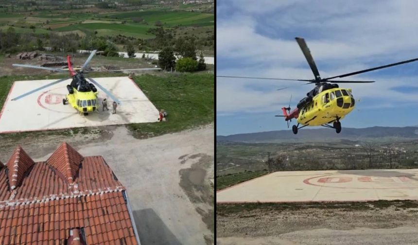 Kastamonu’ya stratejik yatırım: Helikopter pisti yapılıyor