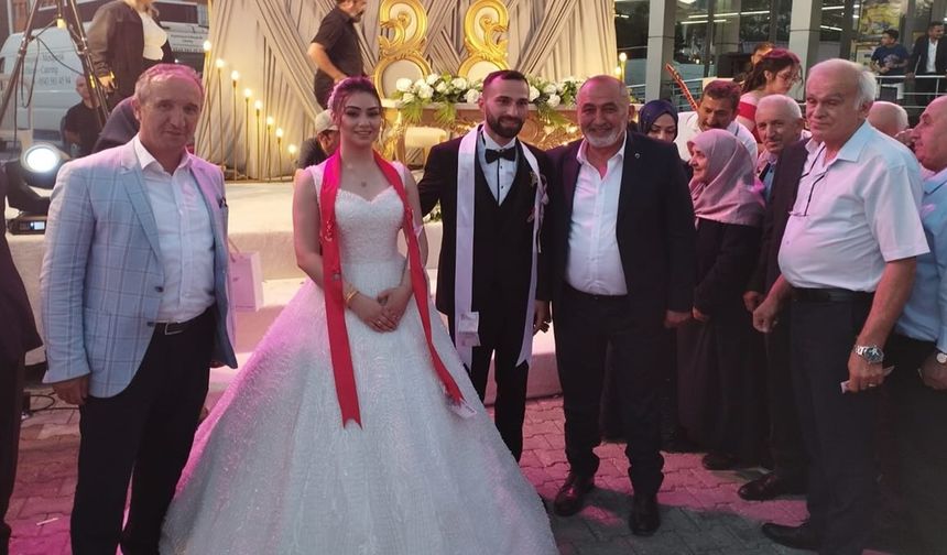 Kastamonu’da belediye başkanının kızı dünya evine girdi