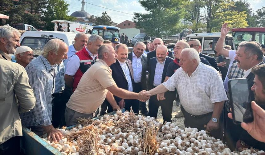 Kastamonu Milletvekili Halil Uluay: 'Sarımsağımıza destek veriyoruz'