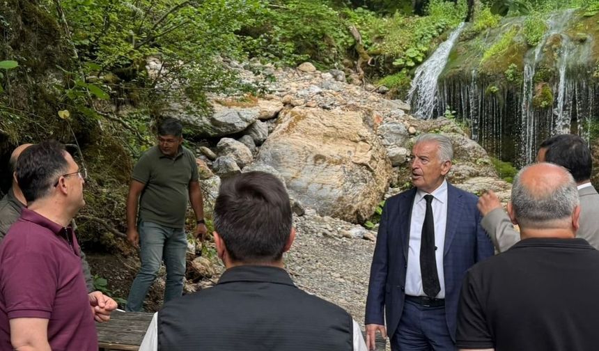 Kastamonu’nun Doğal Cennetine Yatırım: Saray Şelalesi Projesi İncelendi