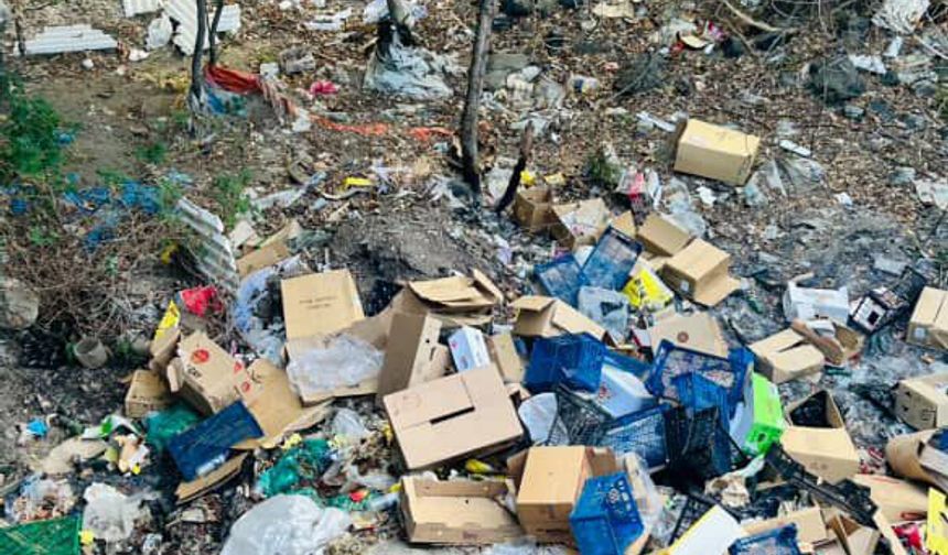 Kastamonu'nun ilçesinde çöp tepkisi: Vatandaşlar isyan etti!