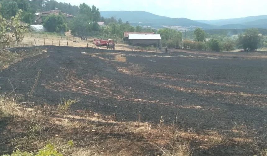 Kastamonu'nun ilçesinde yangın: Hızlı müdahale faciayı önledi