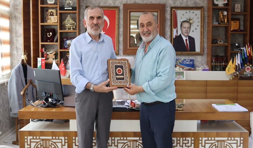 Kastamonu İl Müftüsü Bekir Derin’den Küre Belediyesi’ne Ziyaret