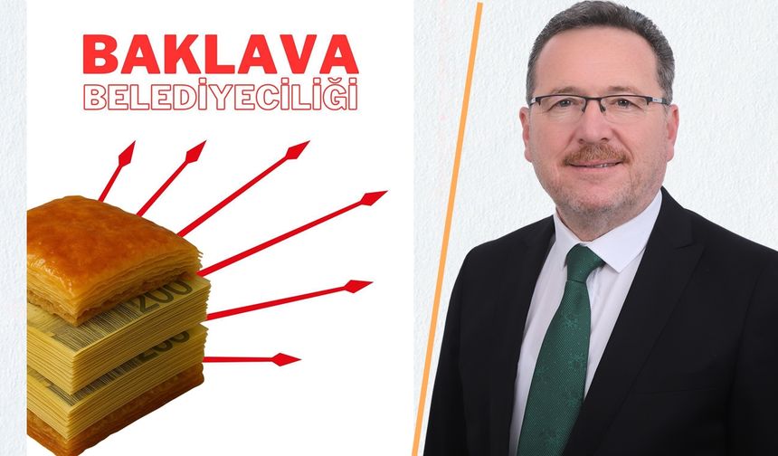 Kastamonu'da AK Partili Sevgilioğlu'dan CHP'ye 'baklavalı' gönderme!