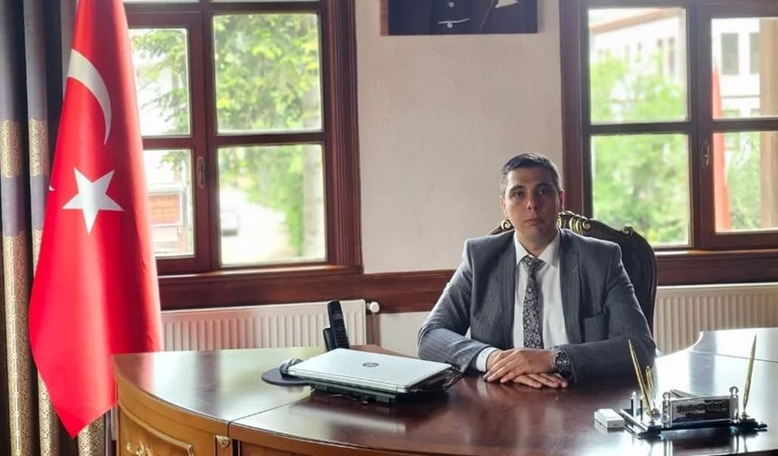 Kastamonu’da Kaymakam ilçeye veda ediyor