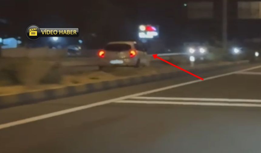 Kastamonu’da tehlikeli yolculuk: Resmen öldürmeye teşebbüs! (görüntülü haber)