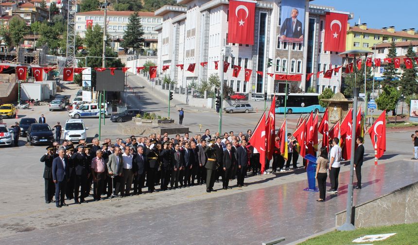 Kastamonu'nun ilçelerinde 'Büyük Zafer' kutlandı